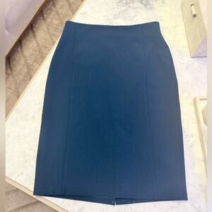 ANN TAYLOR 8 PENCIL SKIRT JADE GREEN
